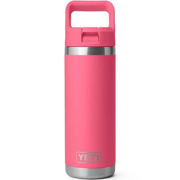 Yeti Rambler Straw Bottle 18 oz (532 ml) Tropical Pink