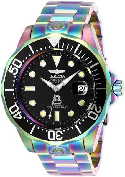 Invicta Pro Diver Automatic Men's Watch - 47mm, Iridescent (26601)