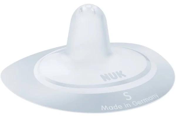 NUK Silicone Nipple Shields - Small 16mm, Twin Pack