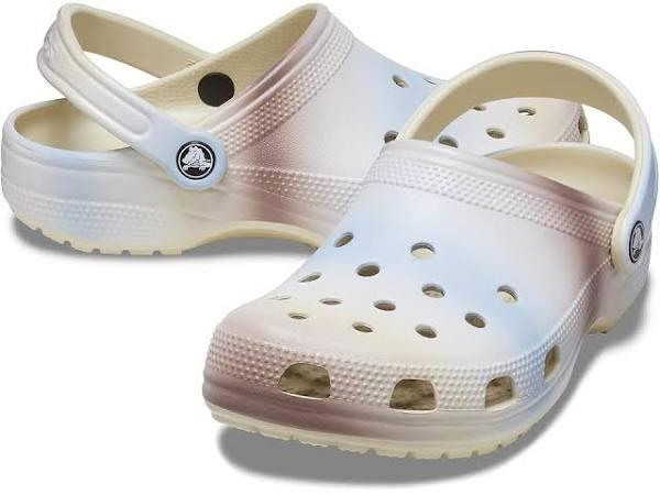 Crocs Classic Color Dip Clog - Bone/Multi Bone Multi / 12