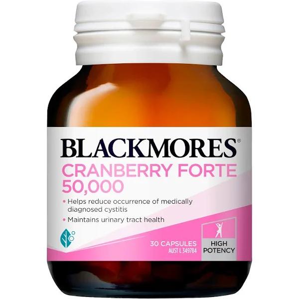 Blackmores Cranberry Forte 30 Capsules