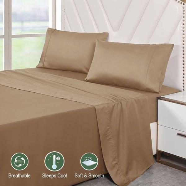 Tencel Sheet Set Champagne - King - AfterPay & zipPay Available