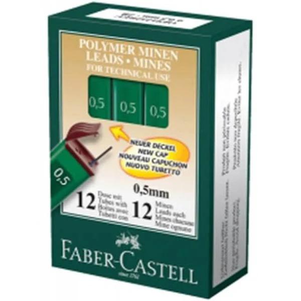 Faber-Castell Leads - 0.5mm: HB (Box of 12)