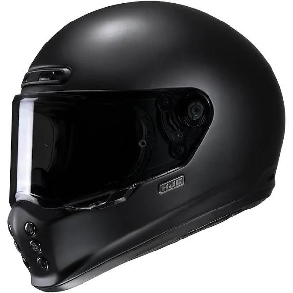 HJC V10 - Matt Black Motorcycle Helmet