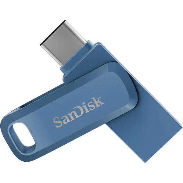 SanDisk Ultra Dual Drive Go USB Type C 256GB Flash Drive(Blue)