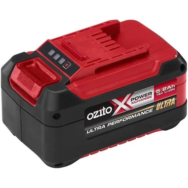 Brand Ozito Pxc 18v 5.2ah Ultra Battery Built In Charge Check Limited