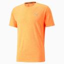 Puma Mens Favourite Heather Running Tee Black M @ Rebel Active