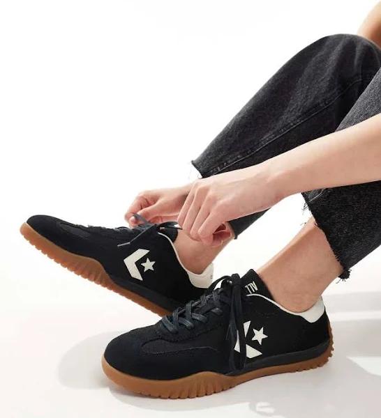 Converse Black Run Star Trainer Low Top Sneakers