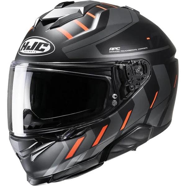 HJC i71 - Simo Orange Motorcycle Helmet