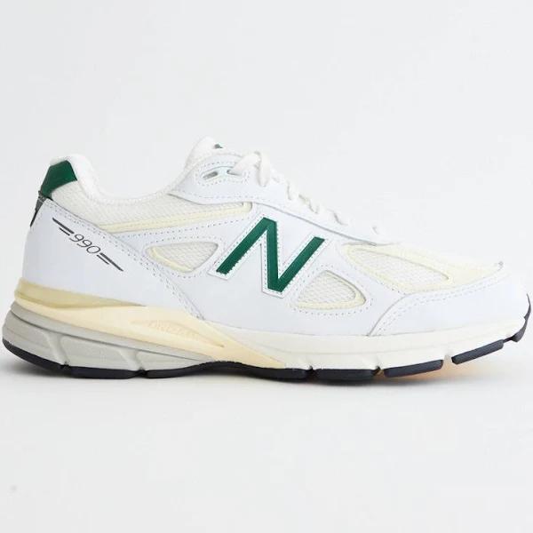 New Balance | Made in USA 990v4 'White Green' Sneakers White / 11