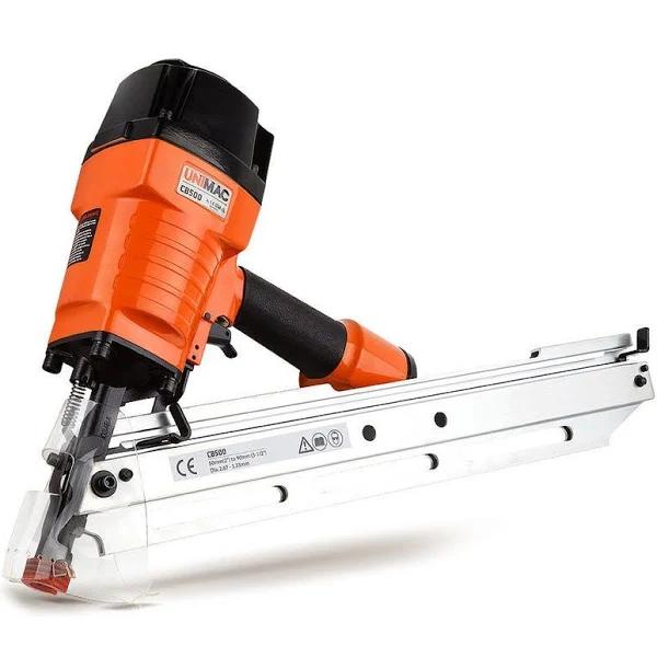 UNIMAC Construction Framing Nail Gun - Heavy Duty Air Nailer Pneumatic