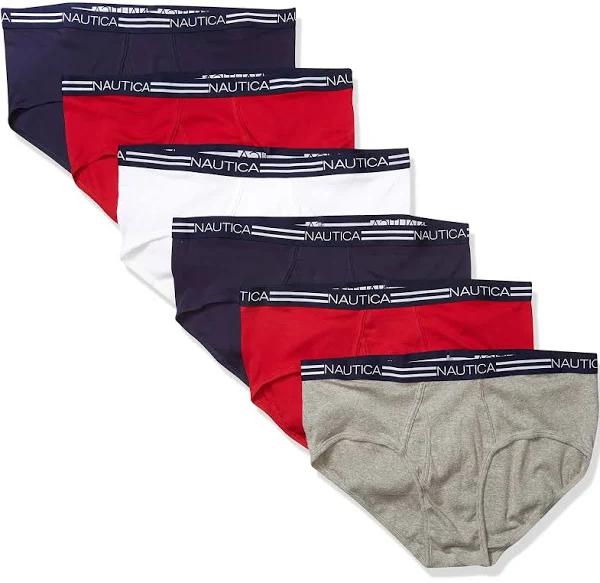 Nautica Men's Cotton Classic Multipack Briefs