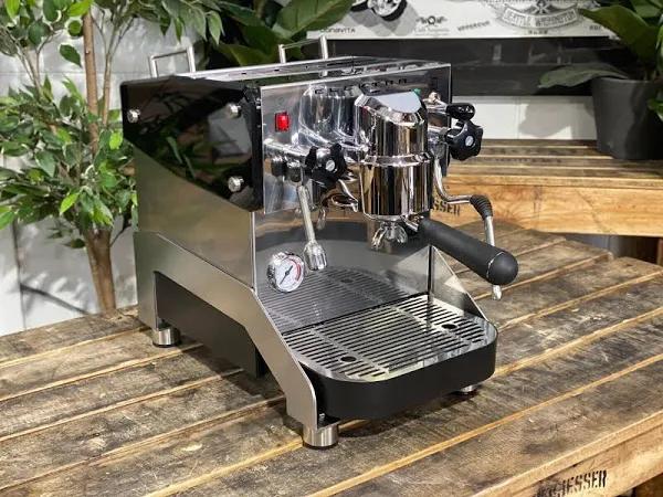 Elektra Mini Verve 1 Group Brand Stainless & Black Espresso Coffee