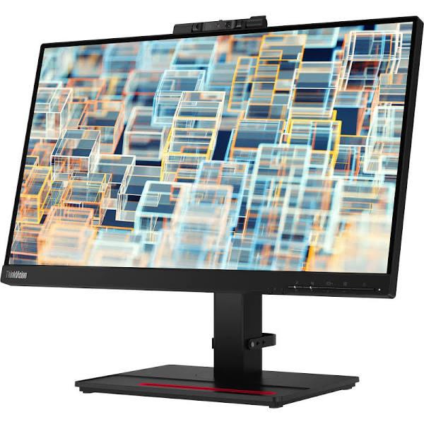 Lenovo ThinkVision T22v-20 21.5" Full HD Ergonomic IPS Monitor with Webcam