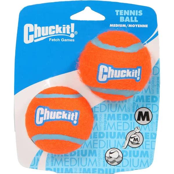 Chuckit Tennis Ball Medium 2 Pack