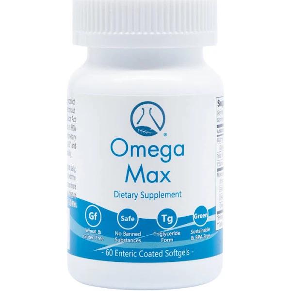 Omega Max 2000 MG Fish Oil, Molecularly Distilled Omega-3 EPA and DHA