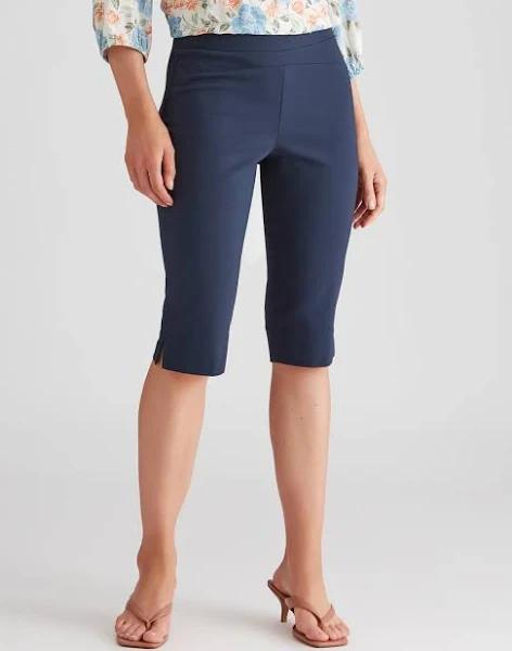 Katies Capri Classic Pants Navy - 10 - AfterPay & Klarna Available