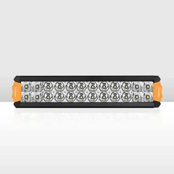 LIGHTFOX 12inch Osram Led Light Bar Slim Rows Combo Beam