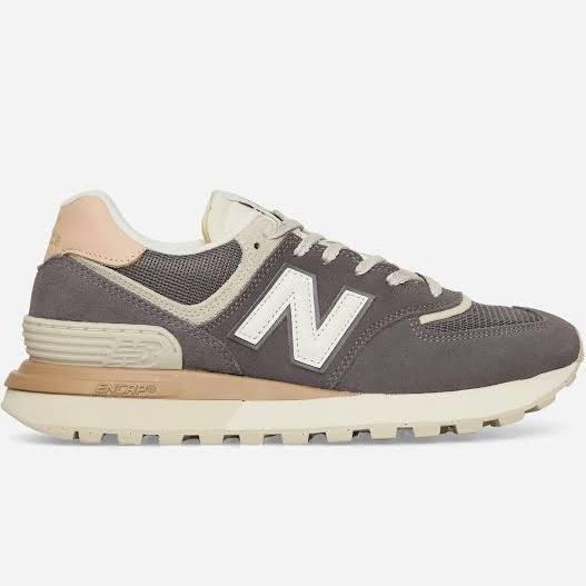 New Balance Unisex 574 Grey/White - Size 7