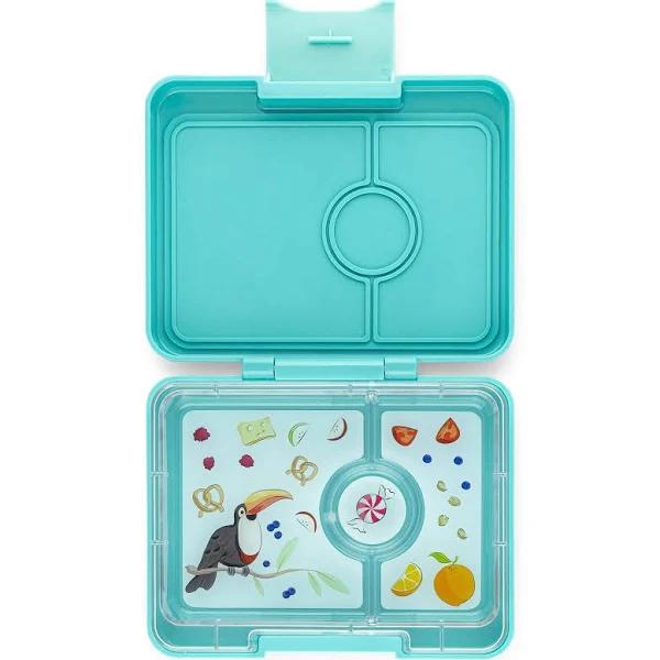 Yumbox Snack Box Misty Aqua (Toucan Tray)