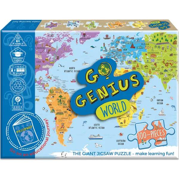 Go Genius World - The Giant Jigsaw Puzzle