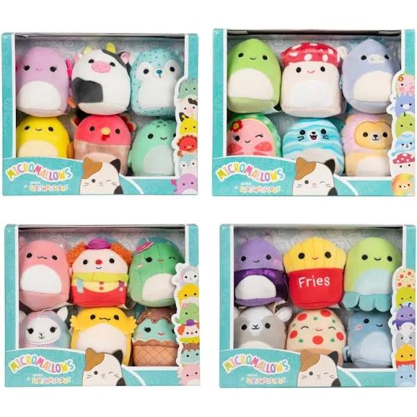 Squishmallows 2.5" Micromallows 6 Pack Assorted