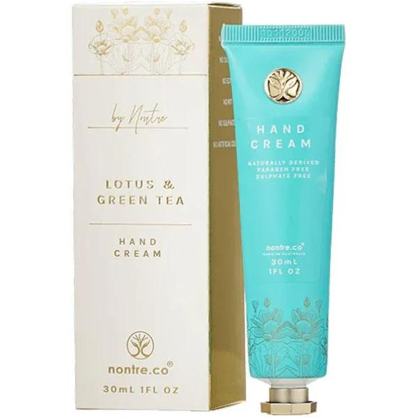 nontre.co Lotus & Green Tea Hand Cream 30ml