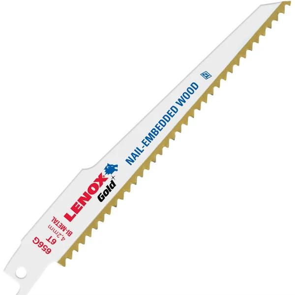 Lenox Gold Recip Saw Blade 5pk 152mm