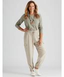 Millers Jogger Cargo Pocket Pants - Womens - Stone AU Size 16 - AfterPay & zipPay Available