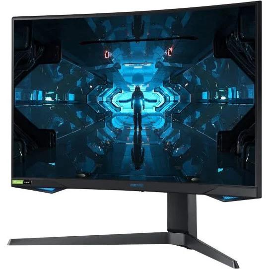 Samsung Odyssey G7 Series 27-inch WQHD (2560x1440) Gaming Monitor, 240Hz, Curved, 1ms, HDMI, G-SYNC, FreeSync Premium Pro (LC27G75TQSNXZA)