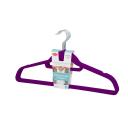 Flocked Hangers 5 Pack - Assorted*