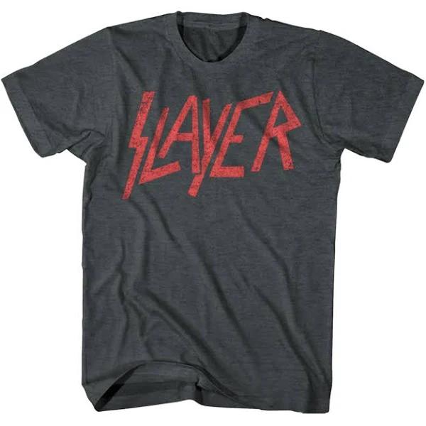 Slayer T-Shirt | Distressed Logo Slayer Shirt