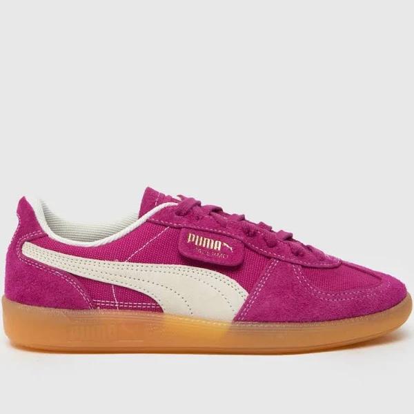 Puma Womens Palermo Vintage Trainer - Pink - Size - 3