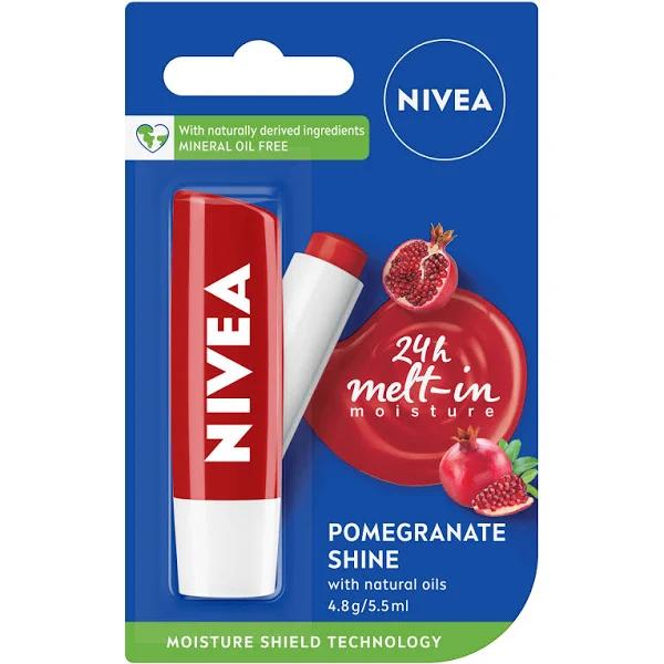 Nivea Lip Balm Pomegranate Shine 4.8g