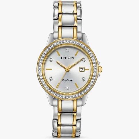 Citizen Eco-Drive FE1174-50A Two-Tones Stainless Steel Womens Watch