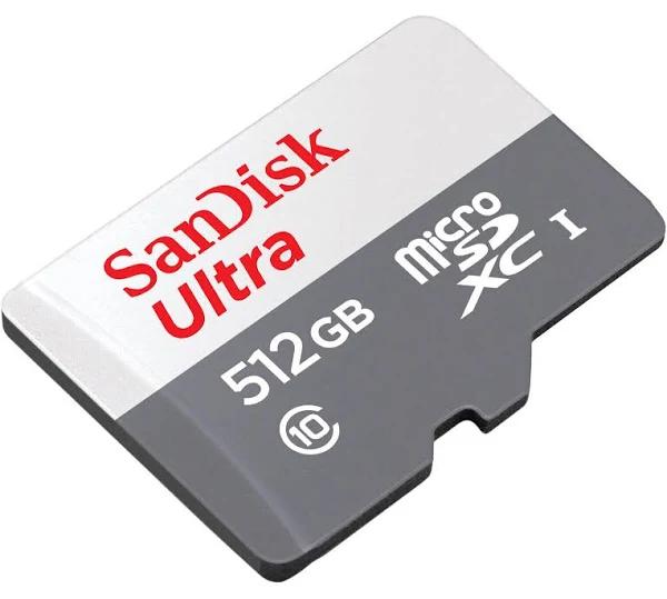 SanDisk Ultra Lite Micro SDXC 512GB Memory Card Black