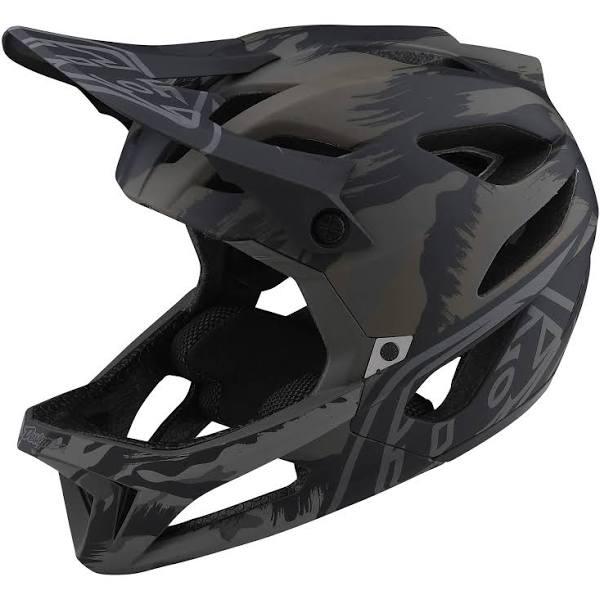 Troy Lee Designs Stage MIPS Helmet - Brush Camo Military - Xs/S