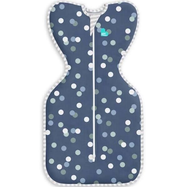 Love To Dream Swaddle Up Original Desco Colourful Spot Denim 1 TOG Newborn