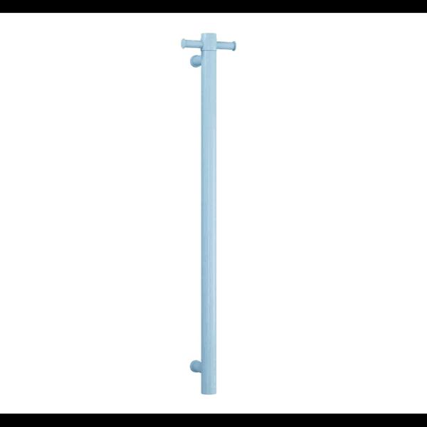 Thermorail Vertical Heated Towel Rail Round Horizon Blue