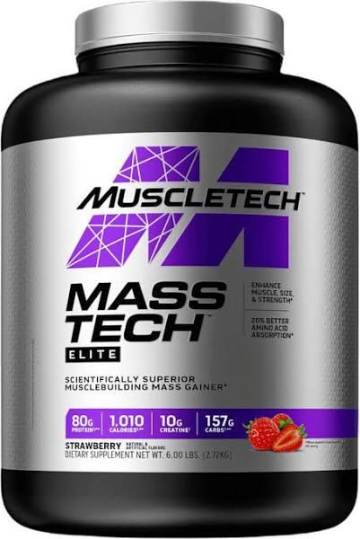 MuscleTech Mass Tech Elite Strawberry 6 lbs