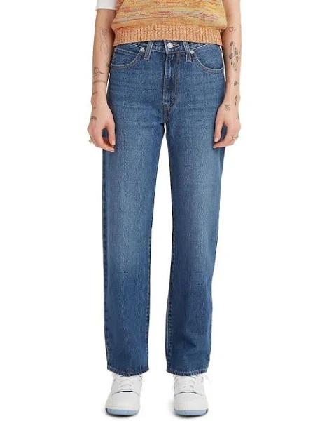 Levi's - Women's Blue Relaxed Jeans - 94 Baggy Jeans - Size W32/L31 at The Iconic