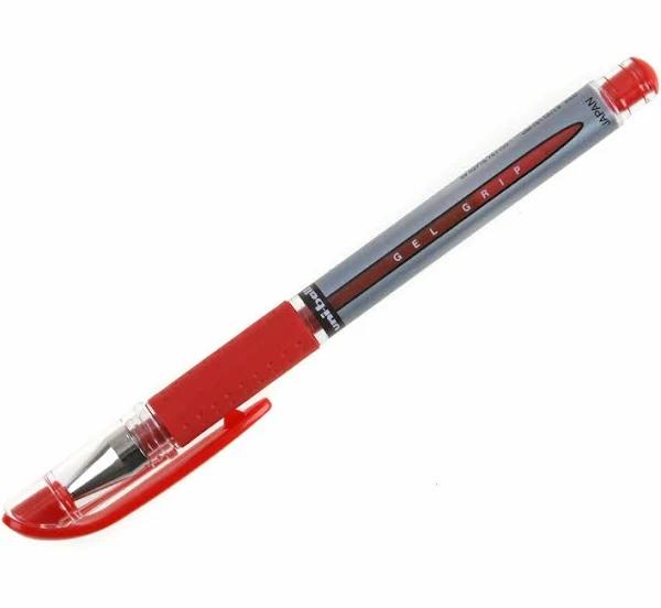 Uni-Ball UM151S Signo Gel Ink Grip Pen 0.7mm Red