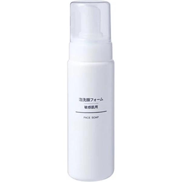 MUJI Sensitive Skin Foam Face Soap 200ml