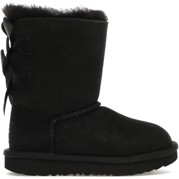 UGG Bailey Bow II Boot Black (Toddler)