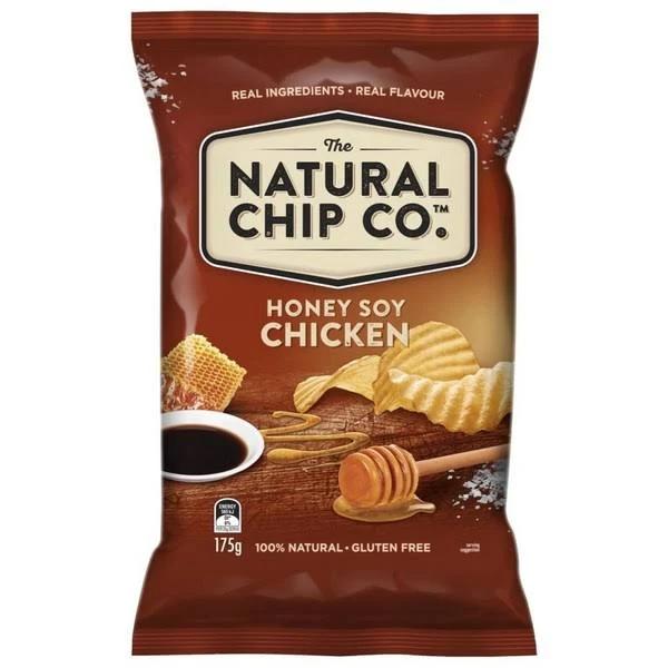 Natural Chip Co. Honey Soy Chicken Potato Chips 175g