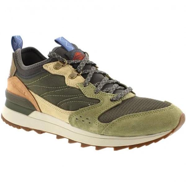 Merrell Alpine 83 Sneaker Recraft Trainers Green Beige - 44.5