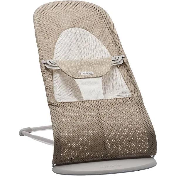 BabyBjörn Bouncer Balance Soft, Mesh, Grey Beige/White