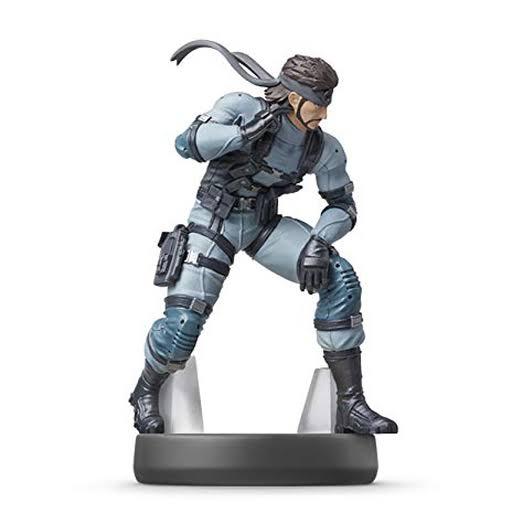 Nintendo Amiibo - Snake - Super Smash Bros. Series - Switch Japan