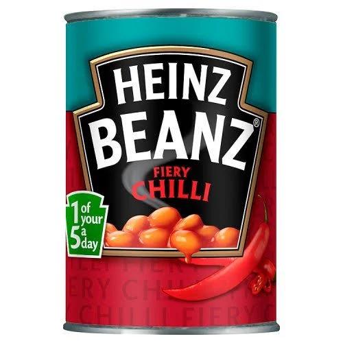 Heinz Beanz Fiery Chilli 390g