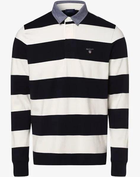 Gant The Original Barstripe Heavy Rugger Eggshell